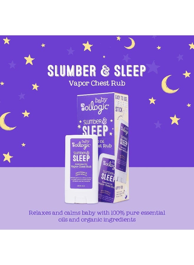 Oilogic Relaxing Vapor Chest Rub Stick, Slumber & Sleep - Image 4